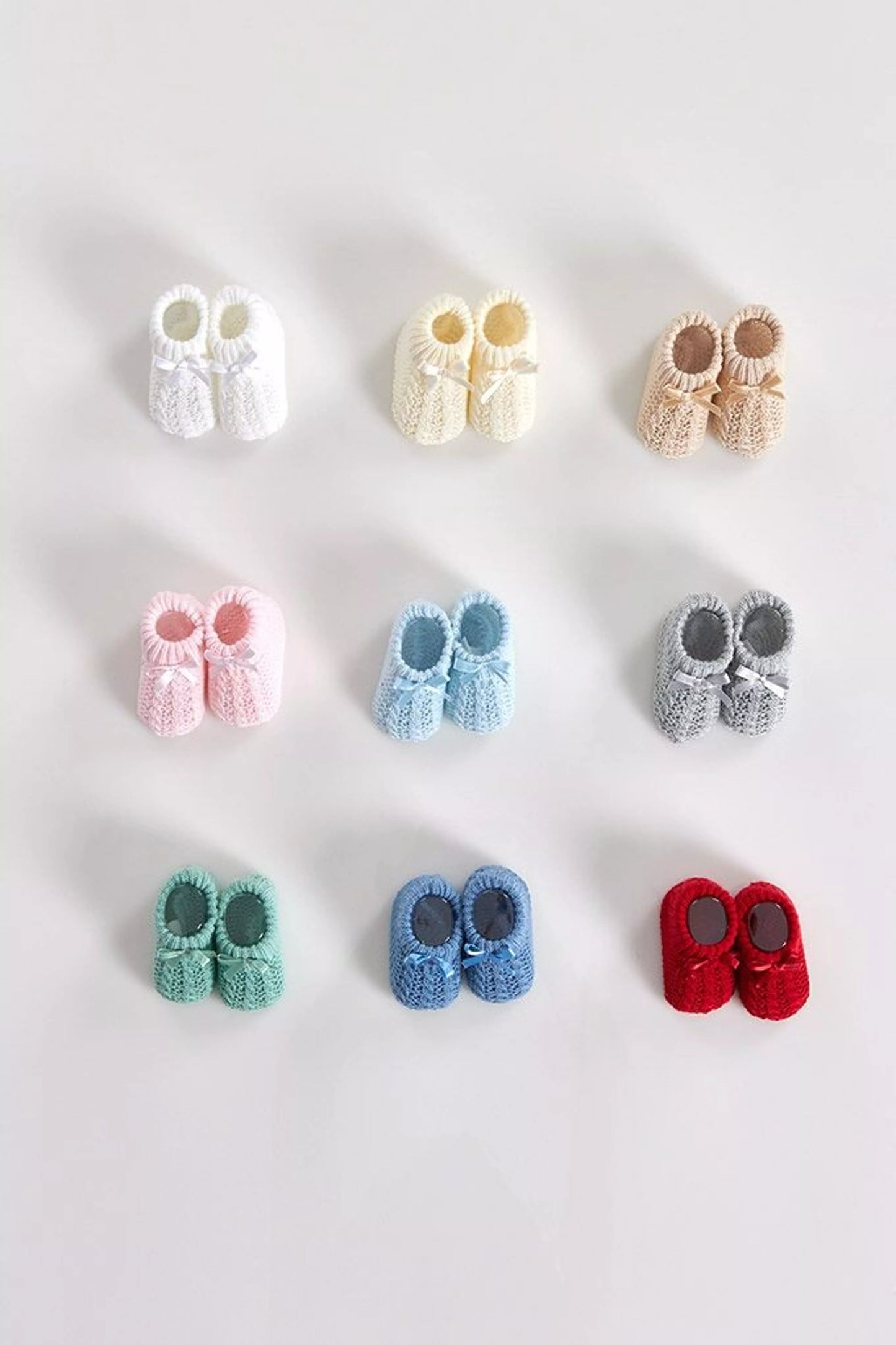 Chaussons pour bébé en tricot