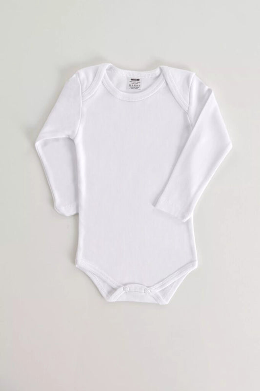 Body manches longues blanc personnalisable