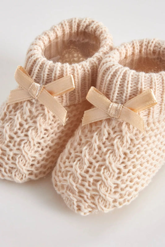 Chaussons pour bébé en tricot